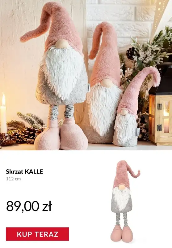 Prezenty - gazetka promocyjna Homla | Dekoracje świąteczne od soboty 15.11  - strona 3