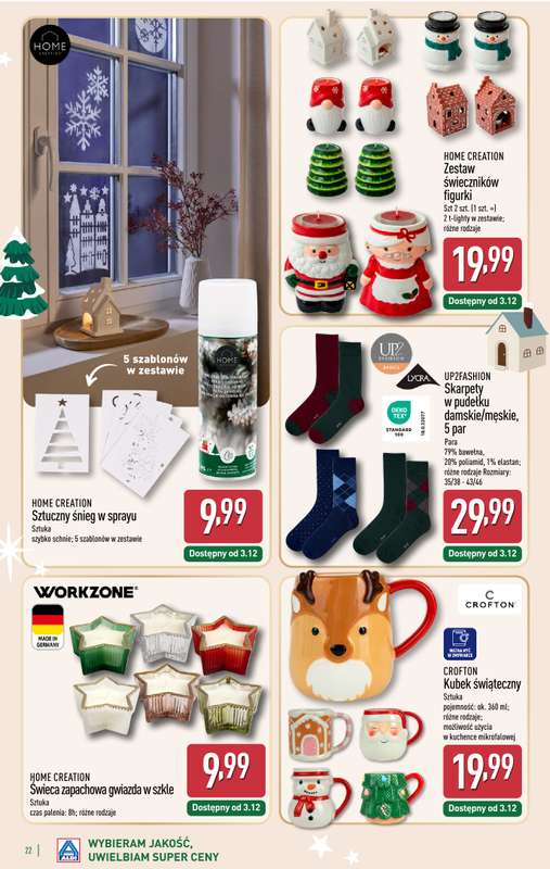 Aldi - gazetka promocyjna Wyjątkowe prezenty w super cenach! od poniedziałku 17.11 do soboty 22.11 - strona 22