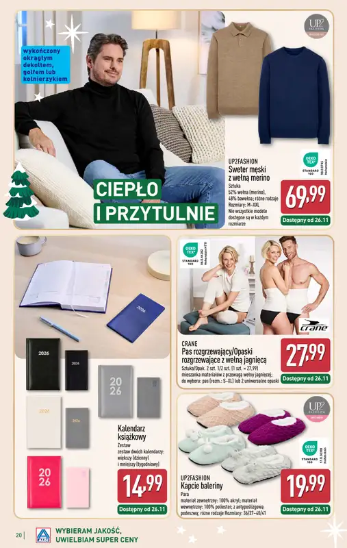 Aldi - gazetka promocyjna Wyjątkowe prezenty w super cenach! od poniedziałku 17.11 do soboty 22.11 - strona 20