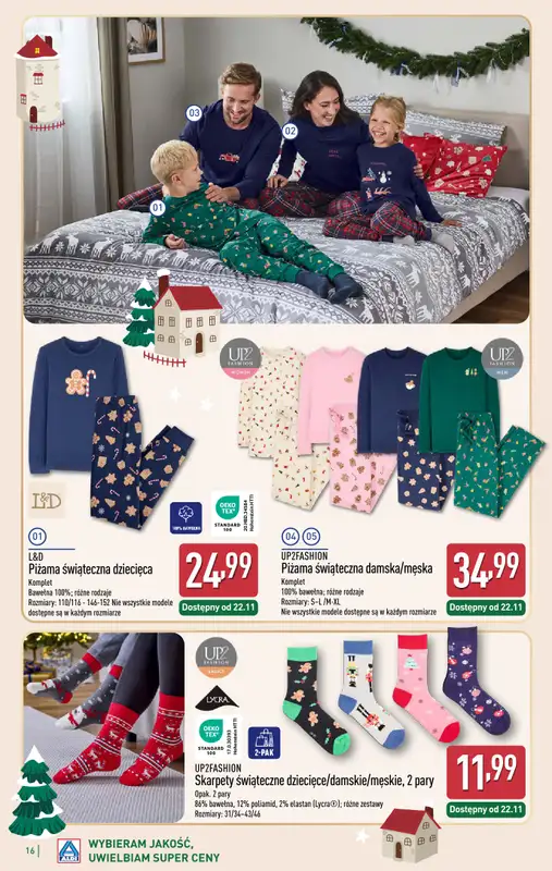 Aldi - gazetka promocyjna Wyjątkowe prezenty w super cenach! od poniedziałku 17.11 do soboty 22.11 - strona 16