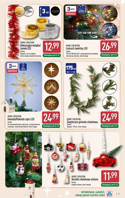 Aldi - gazetka promocyjna Wyjątkowe prezenty w super cenach! od poniedziałku 17.11 do soboty 22.11 - strona 23