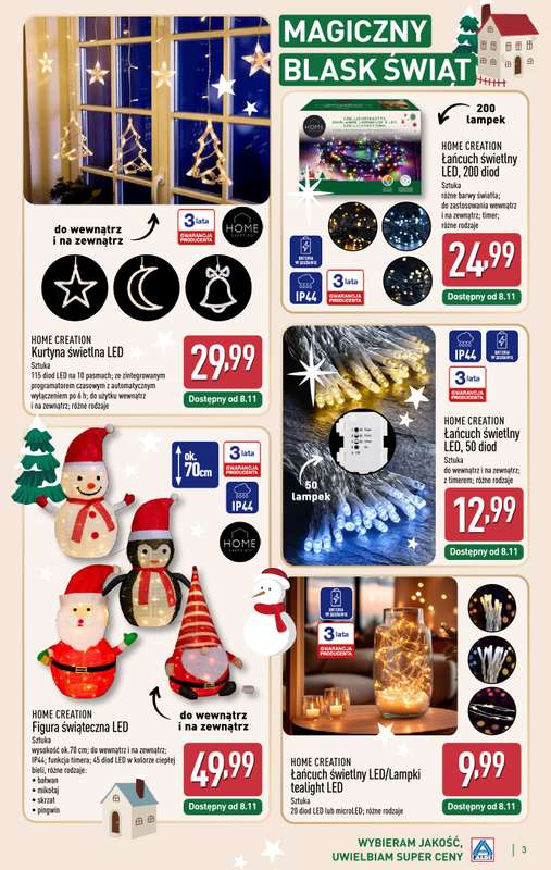 Aldi - gazetka promocyjna Wyjątkowe prezenty w super cenach! od poniedziałku 17.11 do soboty 22.11 - strona 3