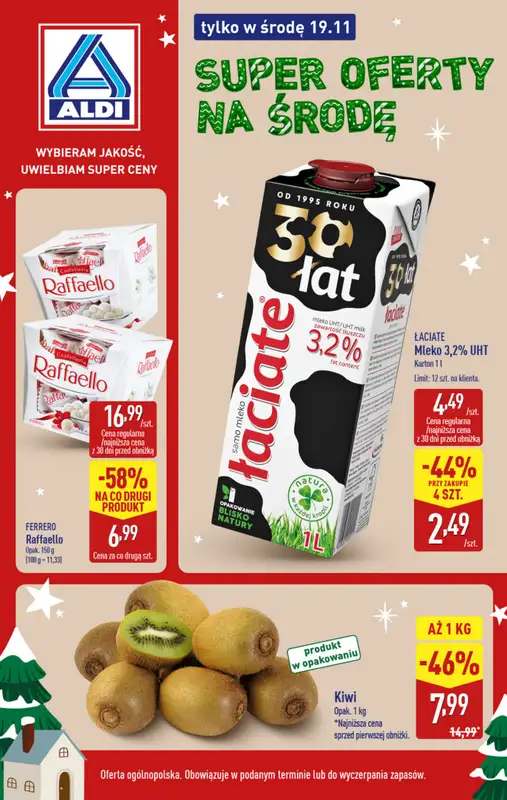 Aldi - gazetka promocyjna Super oferty na środę!  