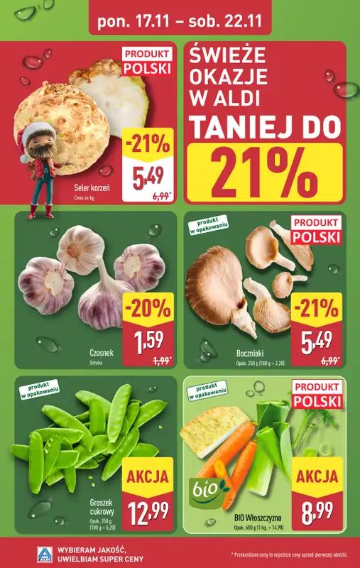 Aldi - gazetka promocyjna Farmer Aldik poleca! od poniedziałku 17.11 do soboty 22.11 - strona 4