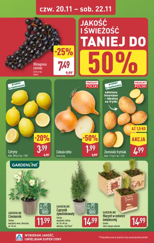 Aldi - gazetka promocyjna Farmer Aldik poleca! od poniedziałku 17.11 do soboty 22.11 - strona 8