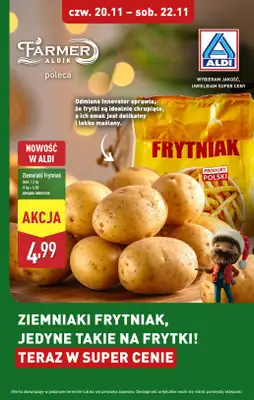 Aldi - gazetka promocyjna Farmer Aldik poleca! od poniedziałku 17.11 do soboty 22.11 - strona 9