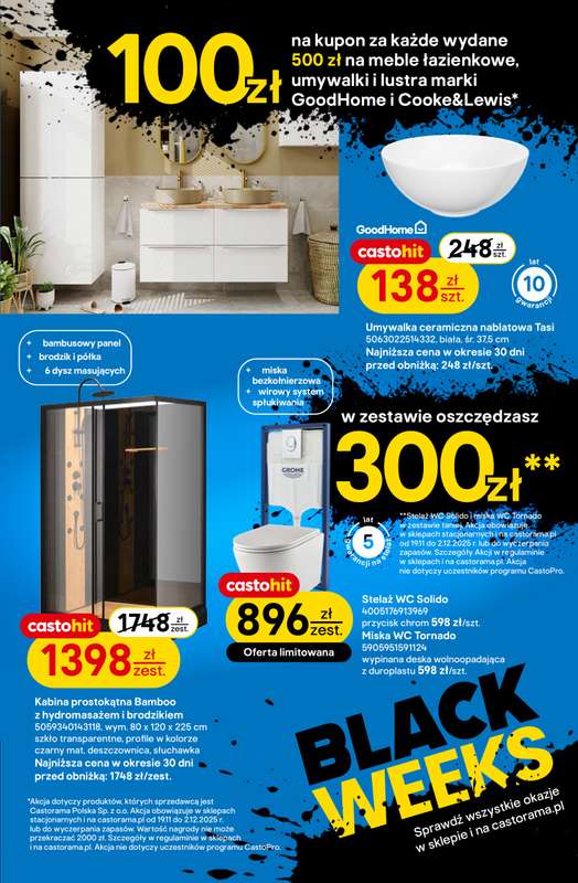 Castorama - gazetka promocyjna Black Weeks od środy 19.11 do wtorku 02.12 - strona 3