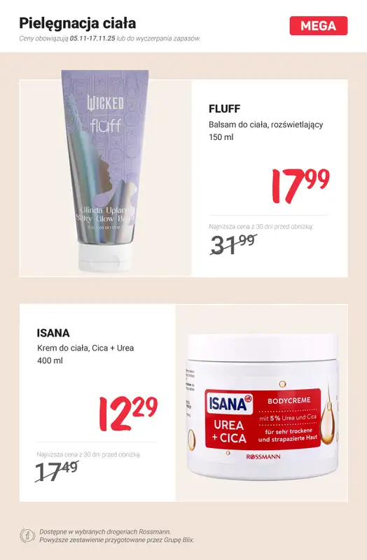 Rossmann - gazetka promocyjna MEGA promocje - ostatnia szansa! od soboty 15.11 do poniedziałku 17.11 - strona 2