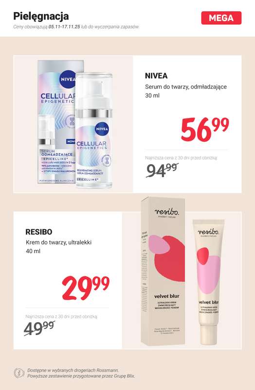 Rossmann - gazetka promocyjna MEGA promocje - ostatnia szansa! od soboty 15.11 do poniedziałku 17.11 - strona 5