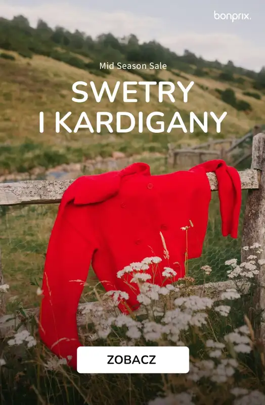 bonprix - gazetka promocyjna SALE - Swetry i kardigany od piątku 14.11 do czwartku 20.11