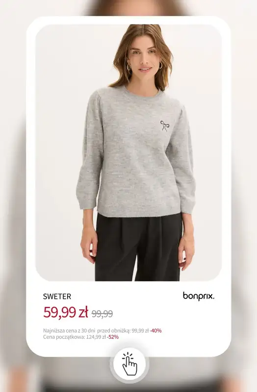 bonprix - gazetka promocyjna SALE - Swetry i kardigany od piątku 14.11 do czwartku 20.11 - strona 2