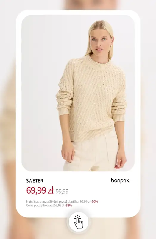 bonprix - gazetka promocyjna SALE - Swetry i kardigany od piątku 14.11 do czwartku 20.11 - strona 14