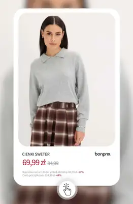 bonprix - gazetka promocyjna SALE - Swetry i kardigany od piątku 14.11 do czwartku 20.11 - strona 10