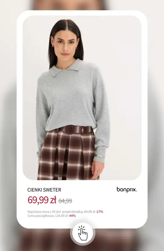 bonprix - gazetka promocyjna SALE - Swetry i kardigany od piątku 14.11 do czwartku 20.11 - strona 10