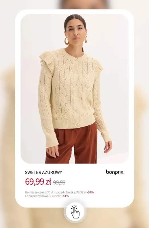 bonprix - gazetka promocyjna SALE - Swetry i kardigany od piątku 14.11 do czwartku 20.11 - strona 4
