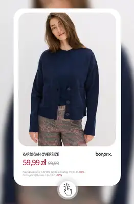 bonprix - gazetka promocyjna SALE - Swetry i kardigany od piątku 14.11 do czwartku 20.11 - strona 3