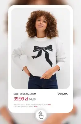 bonprix - gazetka promocyjna SALE - Swetry i kardigany od piątku 14.11 do czwartku 20.11 - strona 15