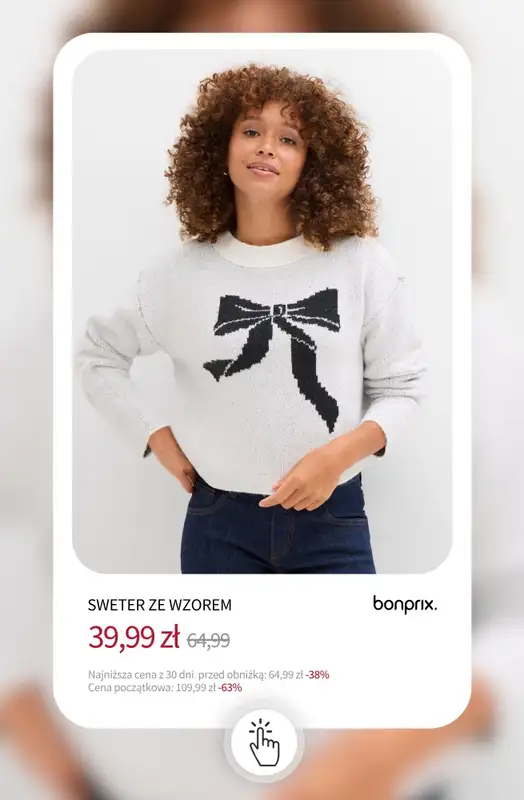 bonprix - gazetka promocyjna SALE - Swetry i kardigany od piątku 14.11 do czwartku 20.11 - strona 15