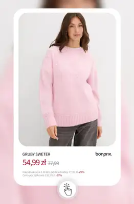 bonprix - gazetka promocyjna SALE - Swetry i kardigany od piątku 14.11 do czwartku 20.11 - strona 12