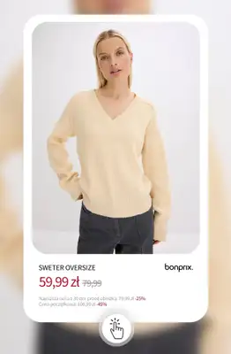 bonprix - gazetka promocyjna SALE - Swetry i kardigany od piątku 14.11 do czwartku 20.11 - strona 7