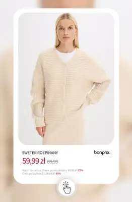 bonprix - gazetka promocyjna SALE - Swetry i kardigany od piątku 14.11 do czwartku 20.11 - strona 9