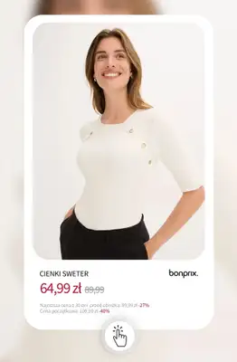 bonprix - gazetka promocyjna SALE - Swetry i kardigany od piątku 14.11 do czwartku 20.11 - strona 11