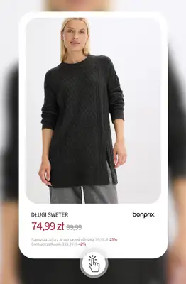 bonprix - gazetka promocyjna SALE - Swetry i kardigany od piątku 14.11 do czwartku 20.11 - strona 6