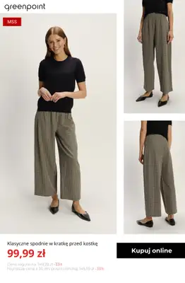 Greenpoint - gazetka promocyjna -30% na wszystko od 99,99 zł od soboty 15.11 do poniedziałku 17.11 - strona 3