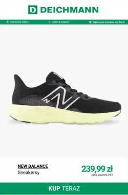 Deichmann - gazetka promocyjna Sneakersy damskie New Balance od soboty 15.11  - strona 8