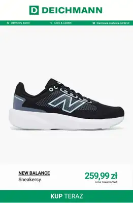 Deichmann - gazetka promocyjna Sneakersy damskie New Balance od soboty 15.11  - strona 5