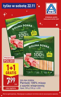 Aldi - gazetka promocyjna Super oferty na sobotę! od soboty 22.11 do soboty 22.11 - strona 6