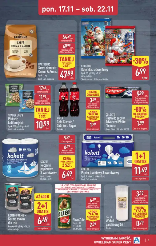 Aldi - gazetka promocyjna Weekend super cen w Aldi! od czwartku 20.11 do soboty 22.11 - strona 5