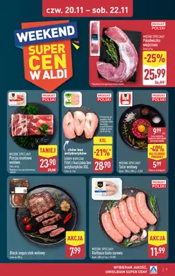 Aldi - gazetka promocyjna Weekend super cen w Aldi! od czwartku 20.11 do soboty 22.11 - strona 7