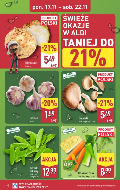 Aldi - gazetka promocyjna Weekend super cen w Aldi! od czwartku 20.11 do soboty 22.11 - strona 10