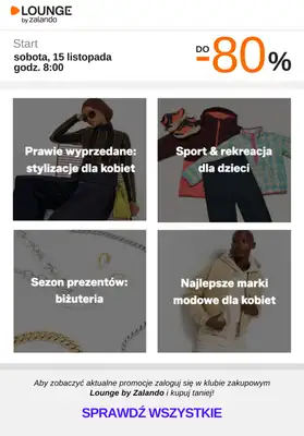 Lounge by Zalando - gazetka promocyjna Do -80% promocje na wybrane marki na WEEKEND! od soboty 15.11 do niedzieli 16.11 - strona 6
