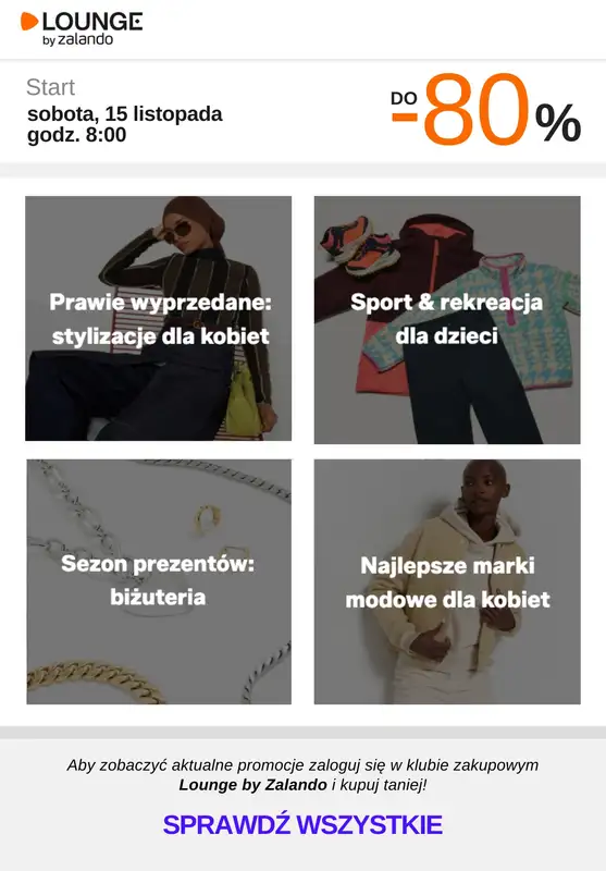 Lounge by Zalando - gazetka promocyjna Do -80% promocje na wybrane marki na WEEKEND! od soboty 15.11 do niedzieli 16.11 - strona 6
