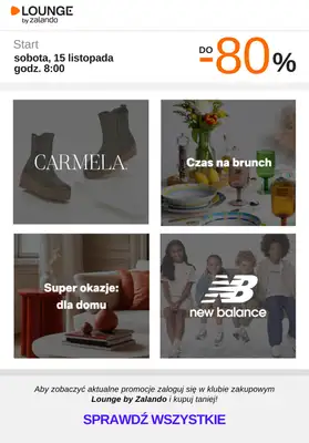 Lounge by Zalando - gazetka promocyjna Do -80% promocje na wybrane marki na WEEKEND! od soboty 15.11 do niedzieli 16.11 - strona 9