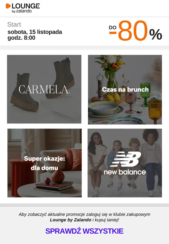Lounge by Zalando - gazetka promocyjna Do -80% promocje na wybrane marki na WEEKEND! od soboty 15.11 do niedzieli 16.11 - strona 9
