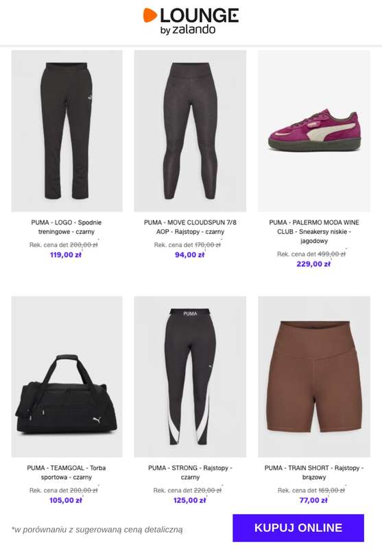 Lounge by Zalando - gazetka promocyjna Do -75% Puma od piątku 14.11 do wtorku 18.11 - strona 4