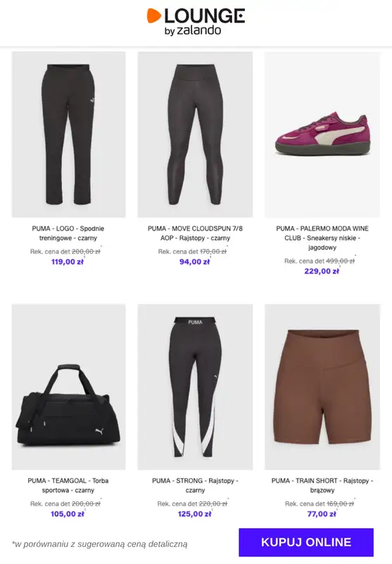 Lounge by Zalando - gazetka promocyjna Do -75% Puma od piątku 14.11 do wtorku 18.11 - strona 4
