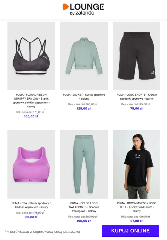 Lounge by Zalando - gazetka promocyjna Do -75% Puma od piątku 14.11 do wtorku 18.11 - strona 7