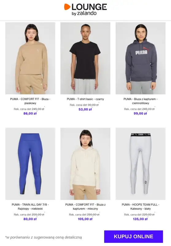 Lounge by Zalando - gazetka promocyjna Do -75% Puma od piątku 14.11 do wtorku 18.11 - strona 5