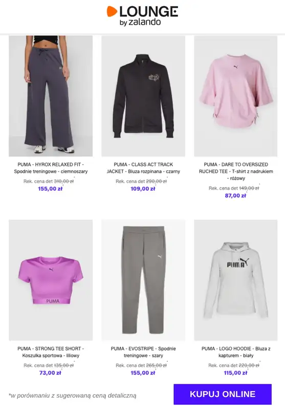 Lounge by Zalando - gazetka promocyjna Do -75% Puma od piątku 14.11 do wtorku 18.11 - strona 3