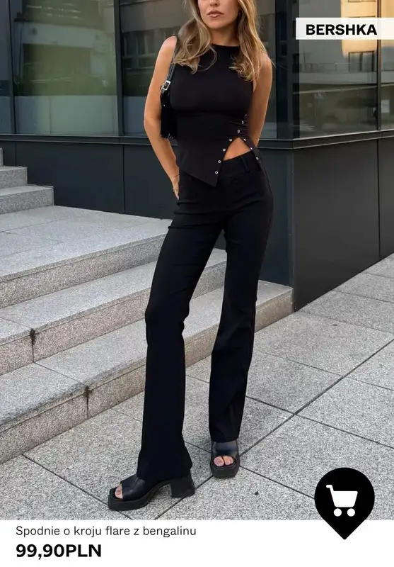 Bershka - gazetka promocyjna Best sellers - odzież damska od niedzieli 16.11  - strona 3