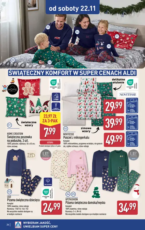 Aldi - gazetka promocyjna Pełny katalog! od poniedziałku 17.11 do soboty 22.11 - strona 24
