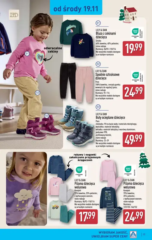 Aldi - gazetka promocyjna Pełny katalog! od poniedziałku 17.11 do soboty 22.11 - strona 15