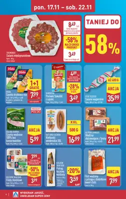 Aldi - gazetka promocyjna Pełny katalog! od poniedziałku 17.11 do soboty 22.11 - strona 6