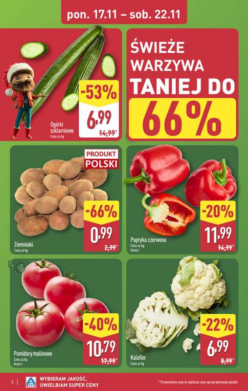 Aldi - gazetka promocyjna Pełny katalog! od poniedziałku 17.11 do soboty 22.11 - strona 2