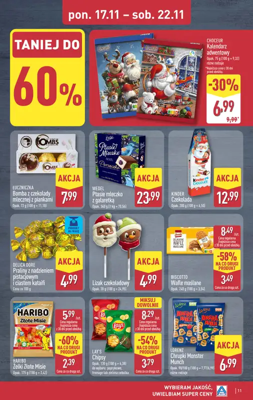 Aldi - gazetka promocyjna Pełny katalog! od poniedziałku 17.11 do soboty 22.11 - strona 11