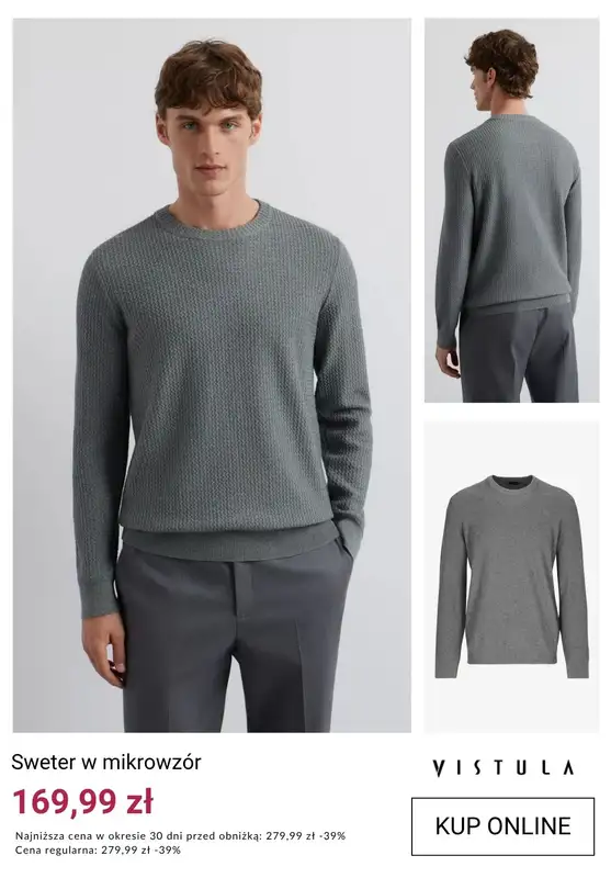 BLACK FRIDAY - gazetka promocyjna Vistula | -30% na drugi i każdy kolejny produkt od soboty 15.11 do wtorku 02.12 - strona 10